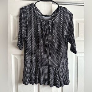 Mid Sleeve Casual Top